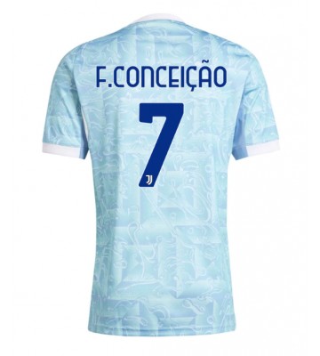 Juventus Francisco Conceicao #7 Segunda Equipación 2025-26 Manga Corta